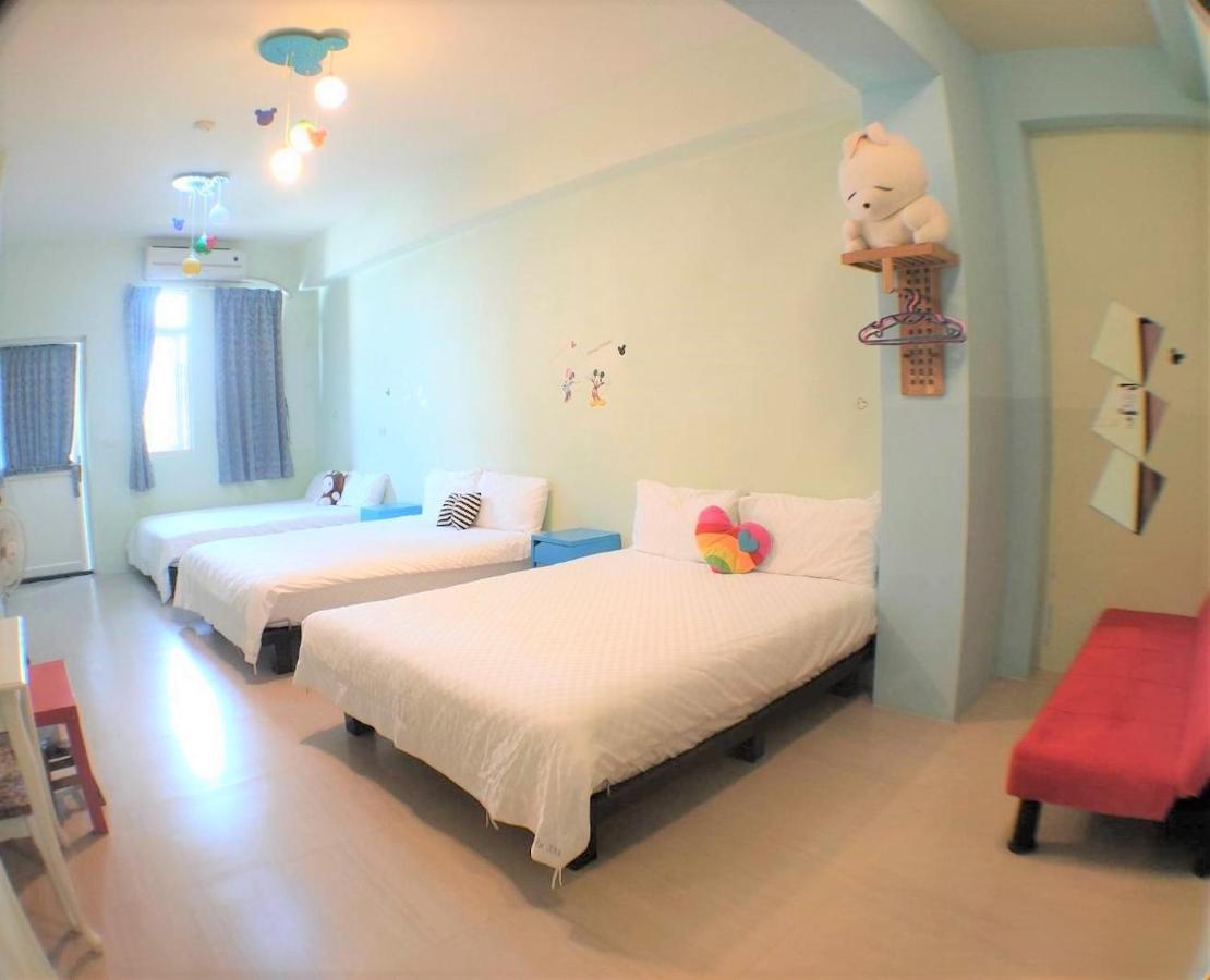 萩閣民宿sara'S House走路可到夜市近市區好停車 Hualien stad Exteriör bild